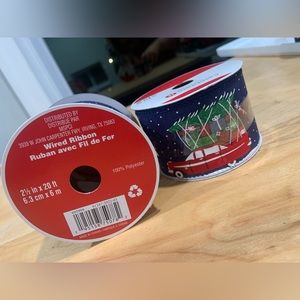 2 Xmas ribbons